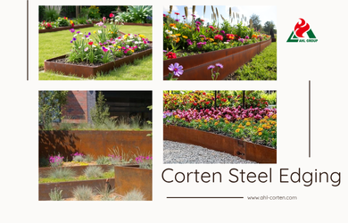 Corten Steel Garden Edging